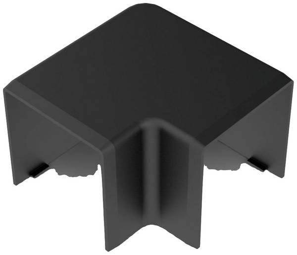 KOPOS 8643_FB Kábelcsatorna Alacsony szög (Sz x Ma) 40 mm x 40 mm 1 db Fekete