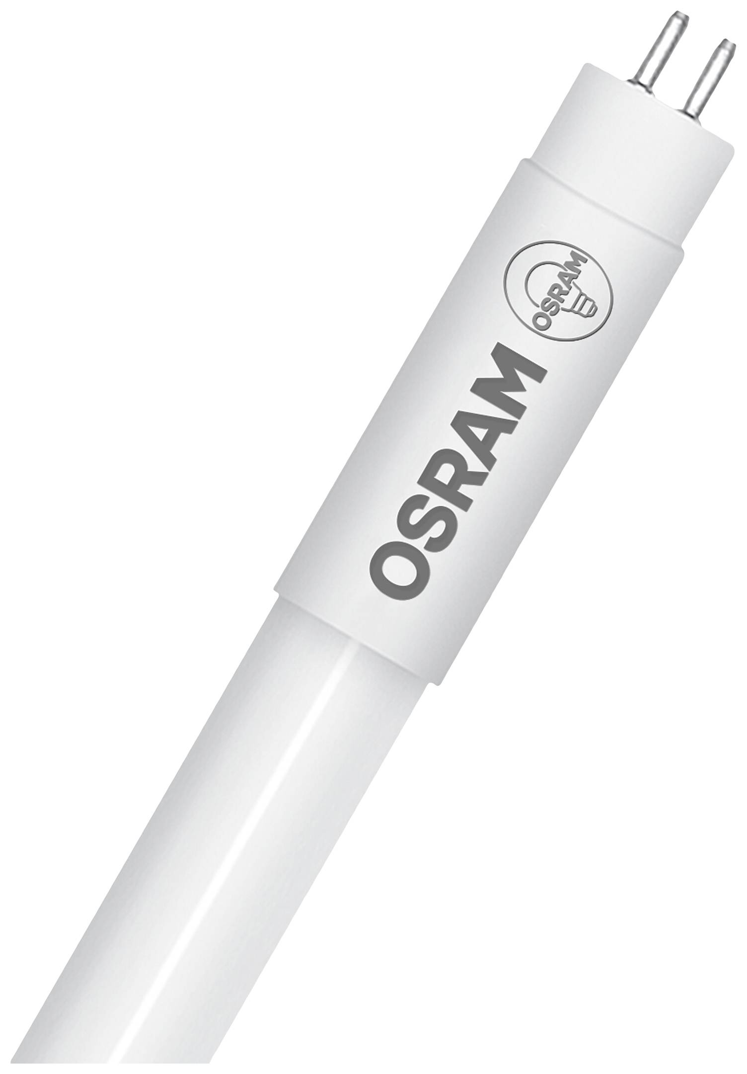 OSRAM izzólámpa, hengeres alakú, két fémcsatlakozóval az egyik végén, lámpatestek szerelésére tervezve.