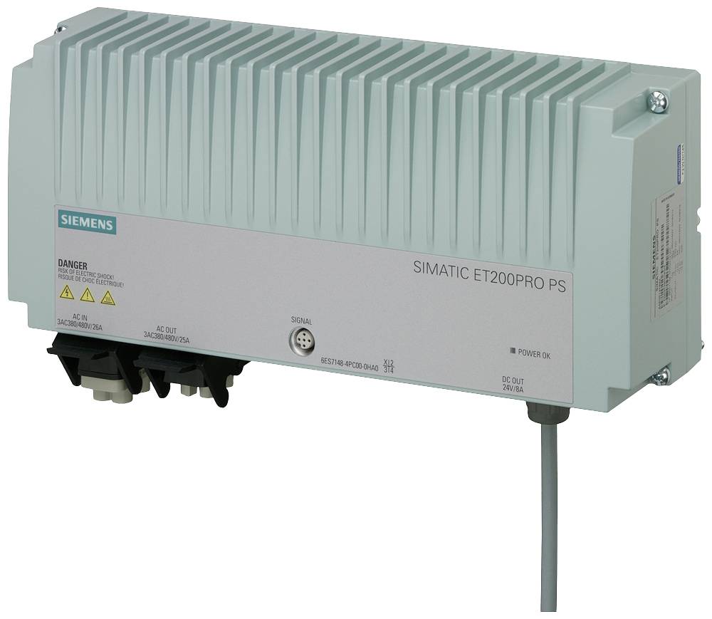 Siemens 6ES71484PC000HA0 Alimentation rail DIN 24 V/DC 8 A 192 W Nbr. de sorties:1 x Contenu 1 pc(s)