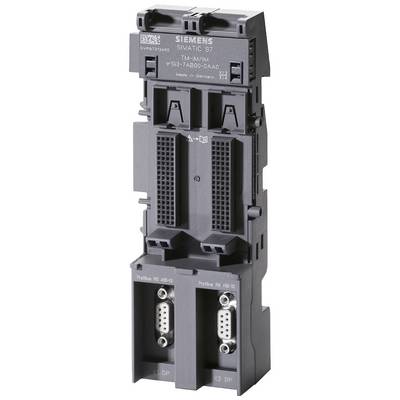 Siemens SIMATIC S7 modul csatlakozókkal és 'Made in Germany' jelöléssel. Elsősorban automatizálási rendszerek vezérlésére használatos.