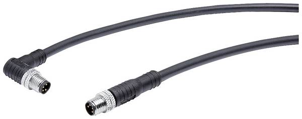 Siemens Antennák, SAT Csatlakozókábel [1x M8 dugó - 1x M8 dugó] 0.6 m
