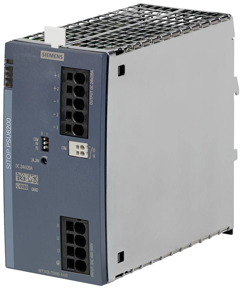 Siemens 6EP34367SC003AX0 Kalapsínes tápegység Tartalom, tartalmi egységek rendelésenként 1 db