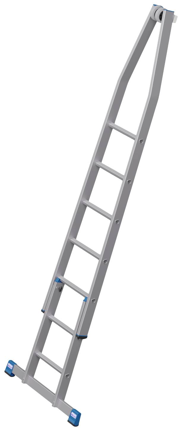 Krause 842374 Alumínium Lépcsőzetes összetolható létra Munkamagasság (max.): 3.60 m Ezüst 8.6 kg