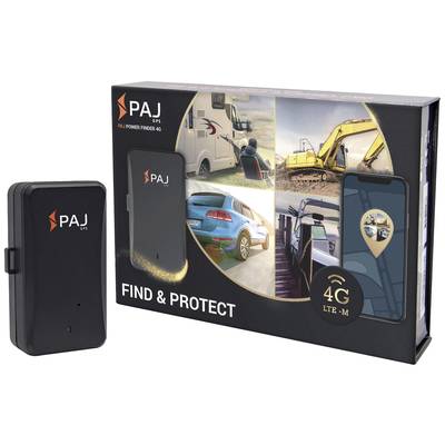 PAJ GPS POWER FINDER 4G GPS adatgyűjtő Járműkövetés Fekete 1 db