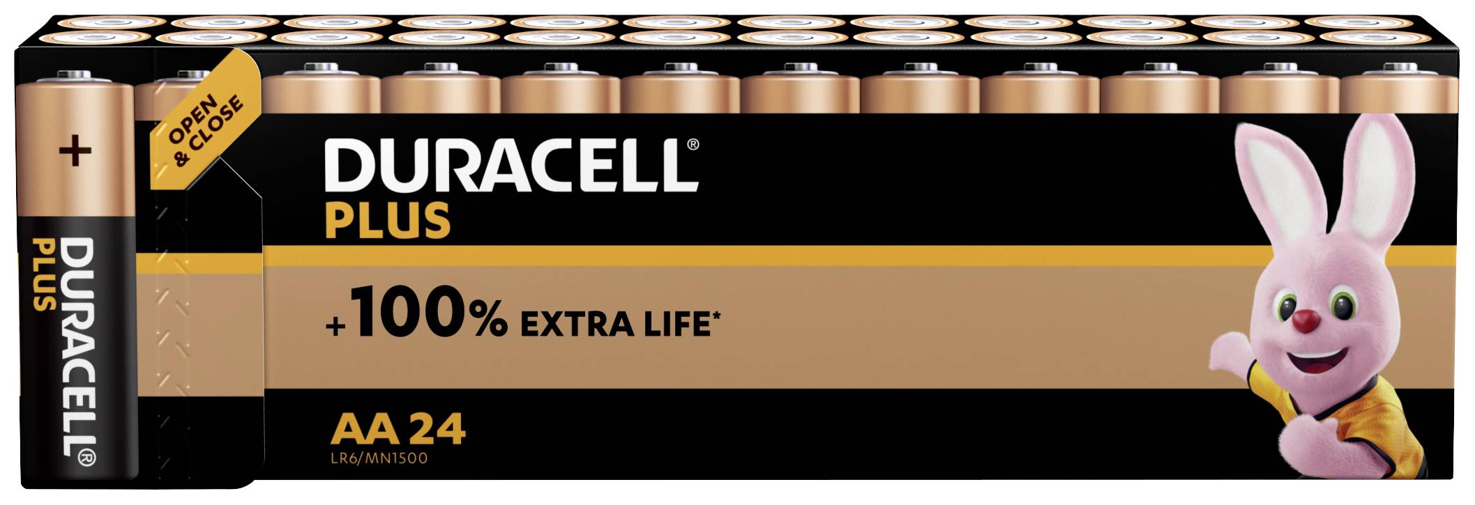 Duracell Plus Power Ceruzaelem Alkáli mangán 1.5 V 24 db
