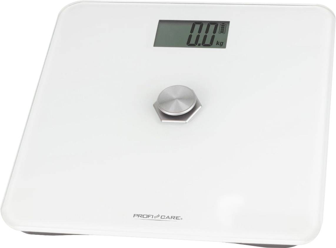 Profi-Care PC-PW 3112 w Személymérleg digitális Mérési tartomány (max.)=180 kg Fehér