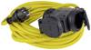 AS Schwabe 61457 Áram Hosszabbítókábel 16 A Sárga 1.5 m AT-N07V3V3-F 3G 1,5 mm²