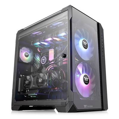 Thermaltake View 51 TG ARGB Midi torony Számítógép ház Fekete