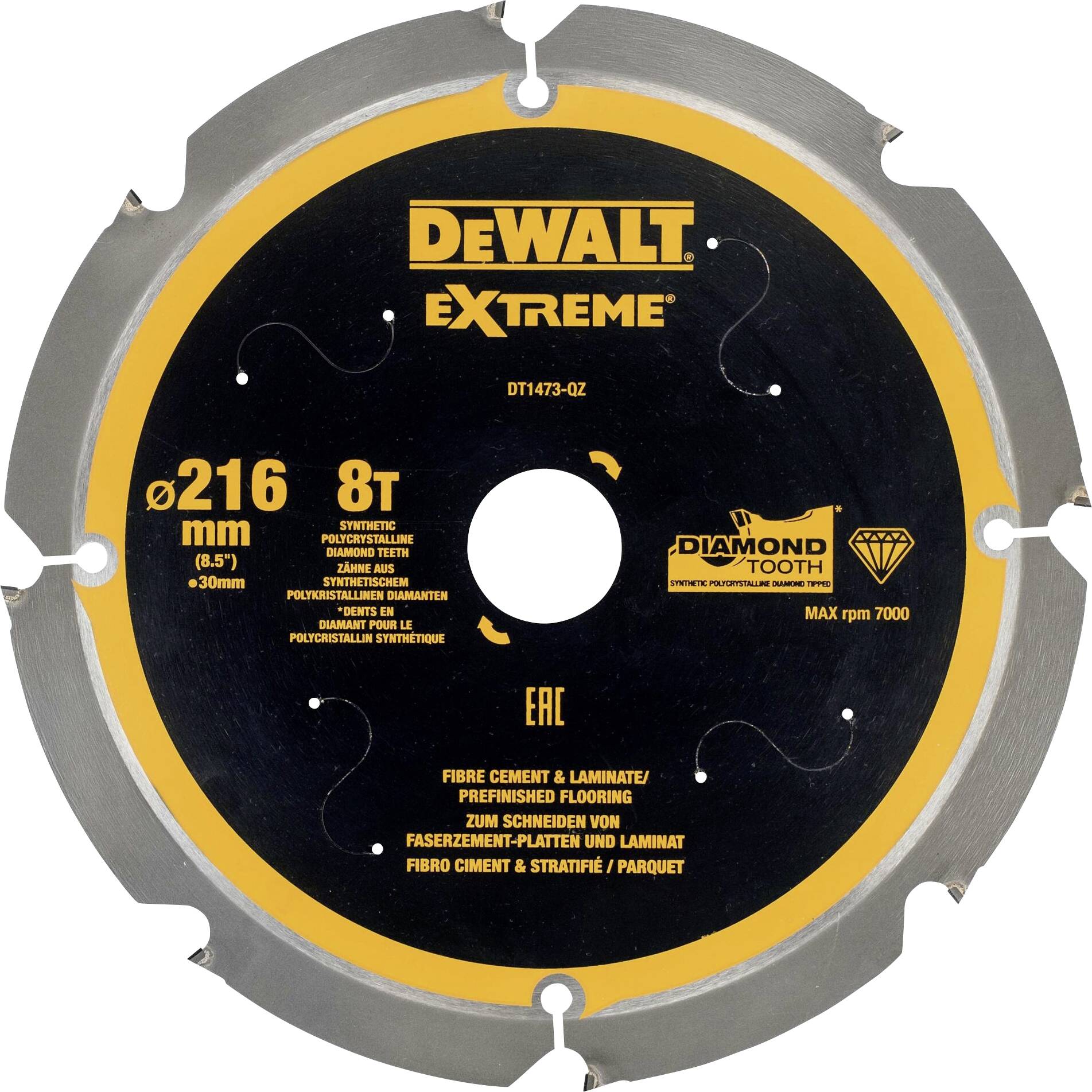 DEWALT DT1473-QZ Körfűrészlap 1 db