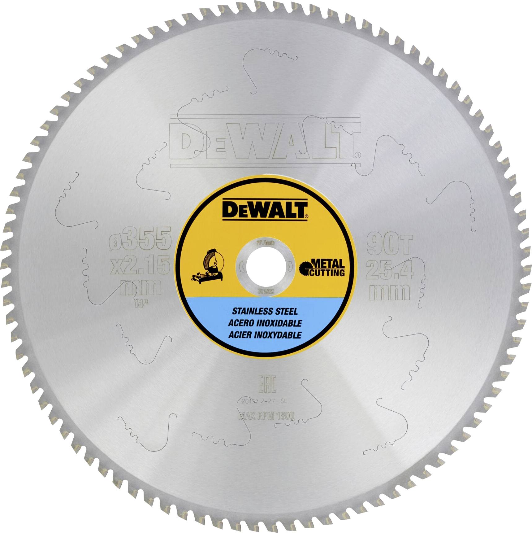 DEWALT DT1922-QZ Körfűrészlap 1 db