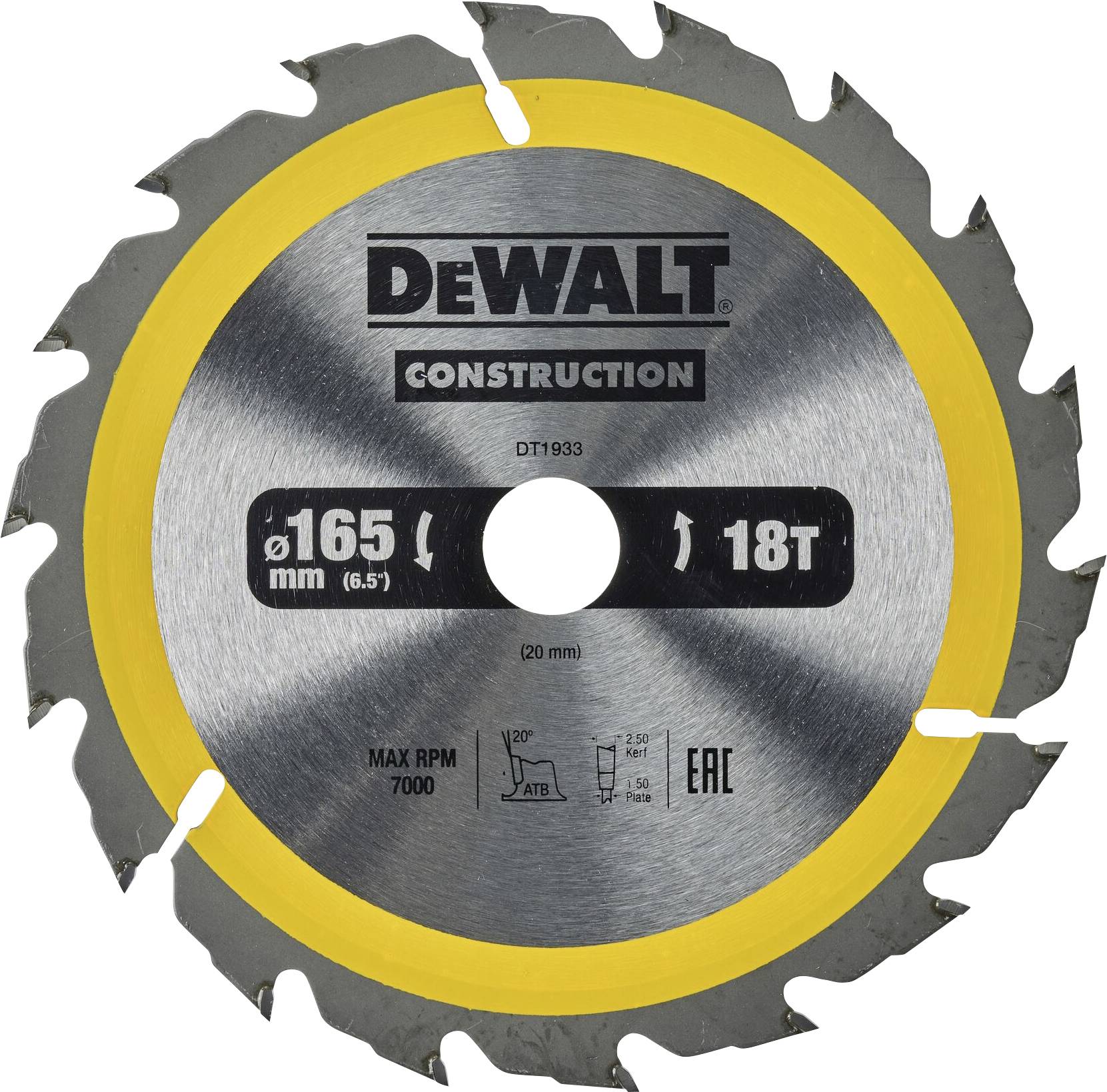 DEWALT DT1933-QZ Körfűrészlap 1 db