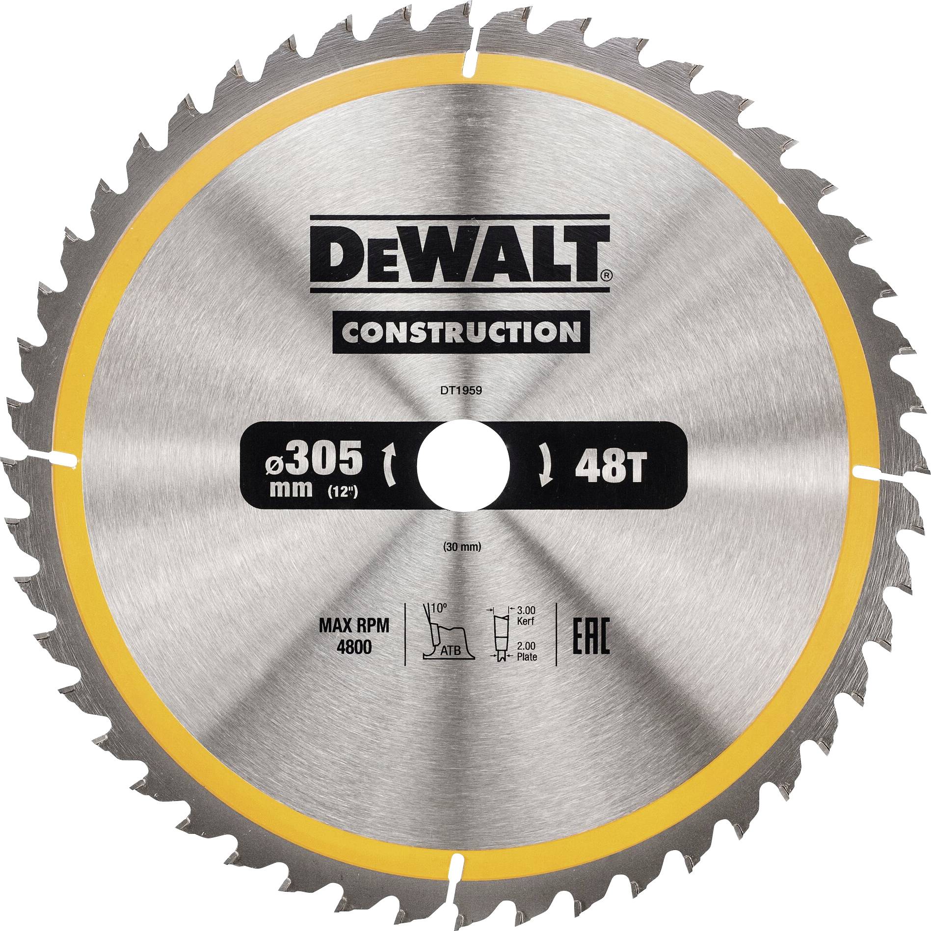DEWALT DT1959-QZ DT1959-QZ Körfűrészlap 1 db