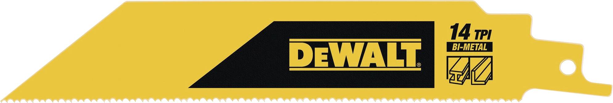 DEWALT DT90390-QZ Saebel fűrészlap BIM 1Z fém 304mm 5 db