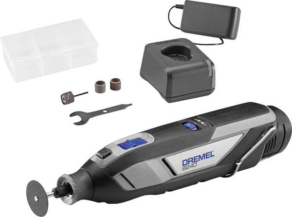 Dremel 8240-5 F0138240JA Akkus többfunkciós szerszám  akkuval, Töltővel, Tartozékokkal   12 V 2.0 Ah Vele szállított akkuk száma 1