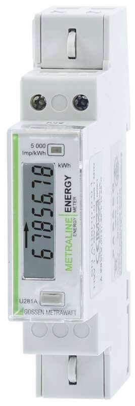 Gossen Metrawatt U281A METRALINE ENERGY U281A Váltóáram fogyasztásmérő digitális MID konform: Igen 1 db