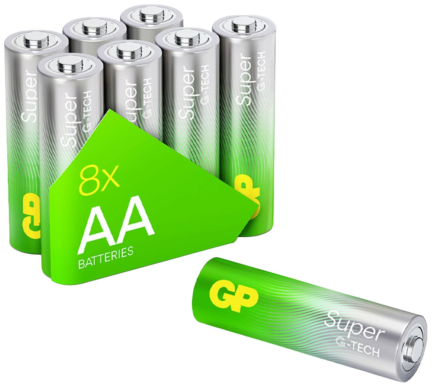 GP Super Ceruzaelem Alkáli mangán 1.5 V 8 db