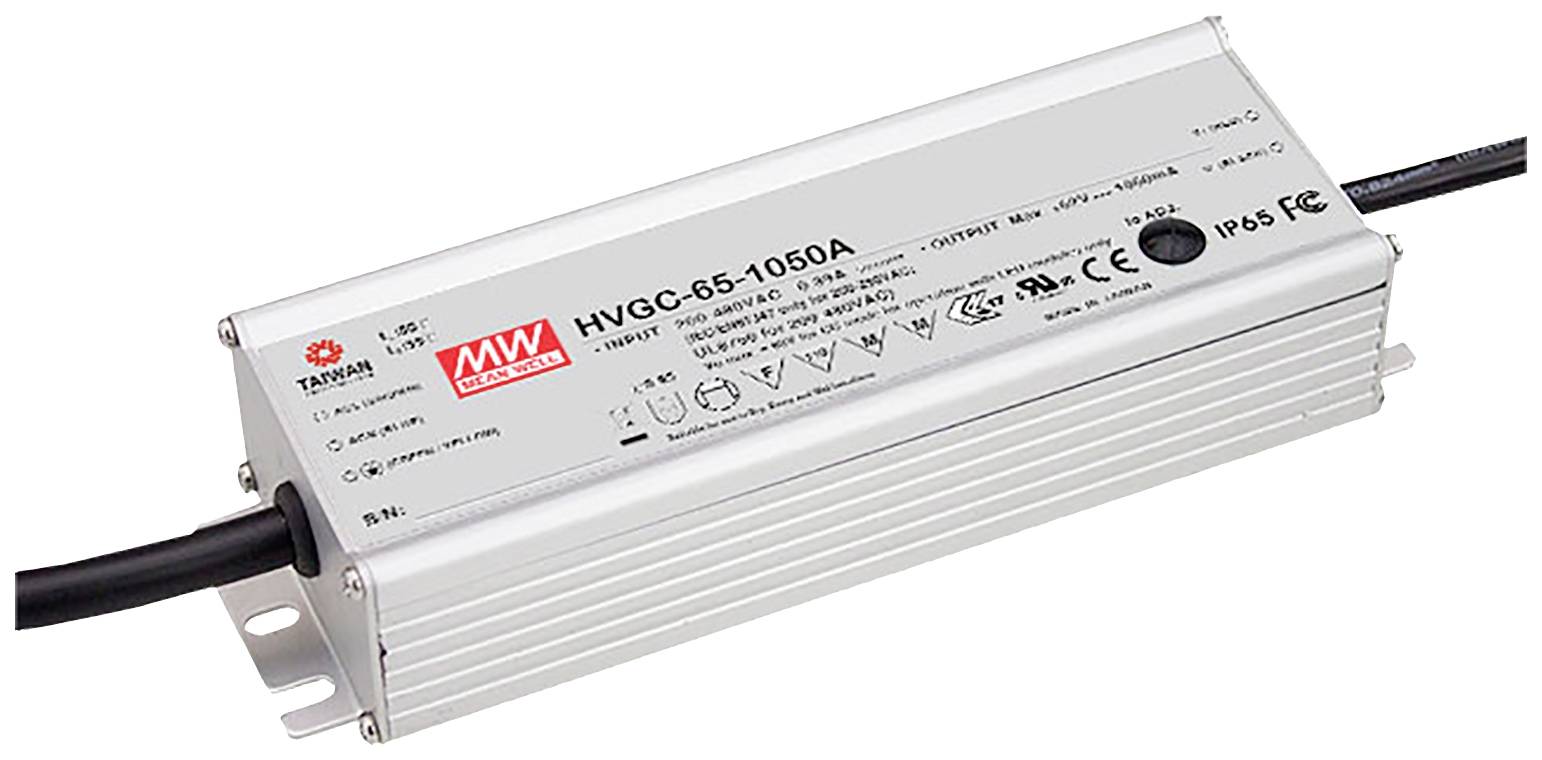 MEAN WELL LED transzformátor 65.1 W 700 mA 9 - 93 V Dimmelhető 1 db