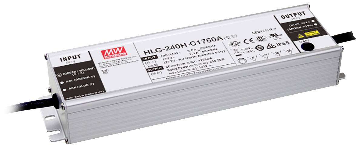 MEAN WELL LED transzformátor 249.9 W 700 mA 178 - 357 V Dimmelhető 1 db