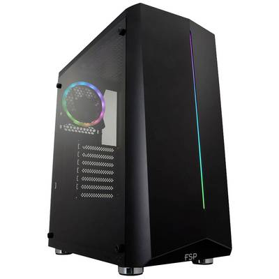 FSP Fortron CMT151 Midi torony Számítógép ház Fekete