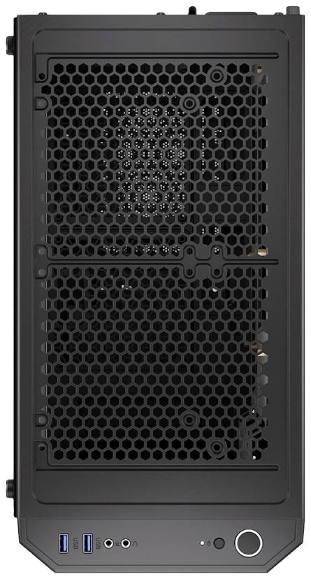 endorfy Signum 300 Air Midi torony Számítógép ház Fekete 4 előre telepített hűtő, Oldalsó szélvédő, Porszűrő-6