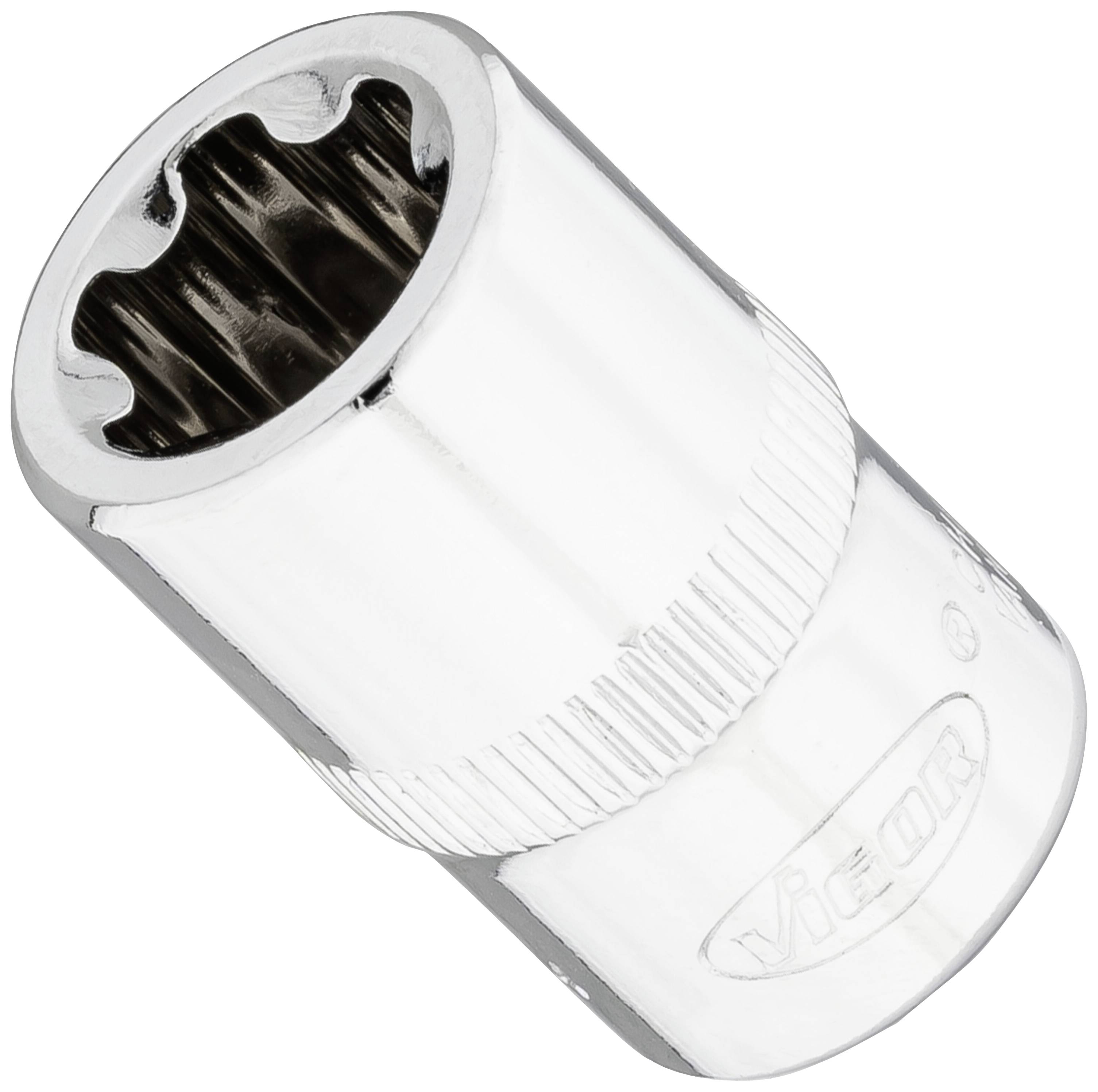 Vigor V7920-EP14 E+ profil Dugókulcs betét 1 db Négylap, 3/8 (10 mm)
