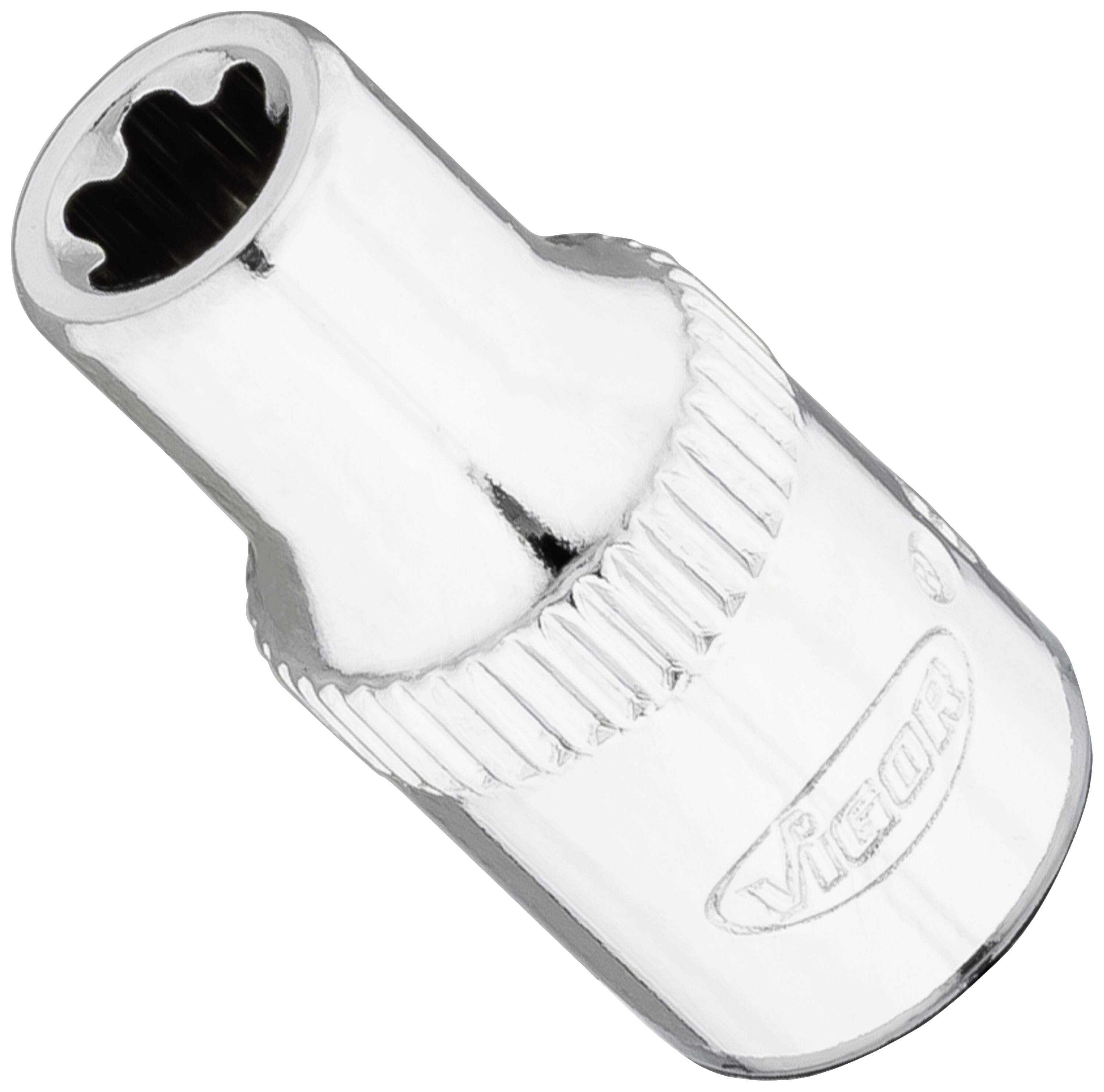 Vigor V7920-EP6 E+ profil Dugókulcs betét 1 db Négylap, 1/4 (6,3 mm)