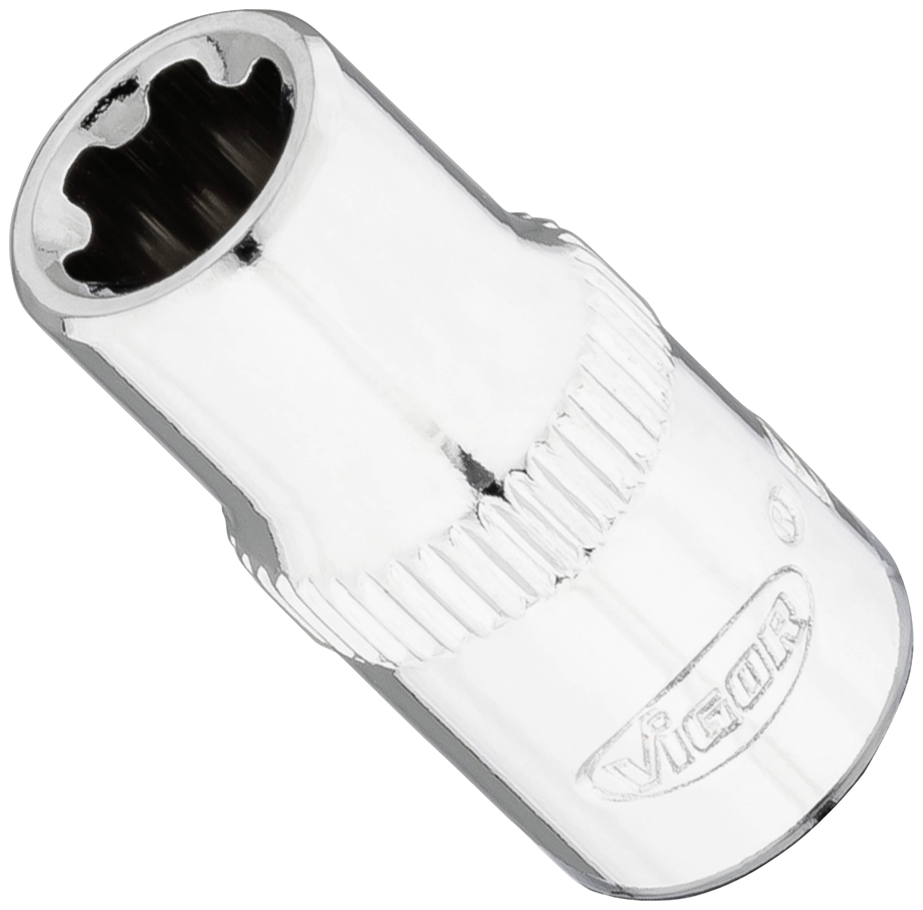 Vigor V7920-EP8 E+ profil Dugókulcs betét 1/4 E 8 1 db Négylap, 1/4 (6,3 mm)