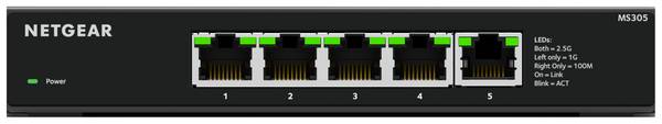 NETGEAR MS305-100EUS MS305 Hálózati switch, RJ45 5 port 2.5 GBit/s