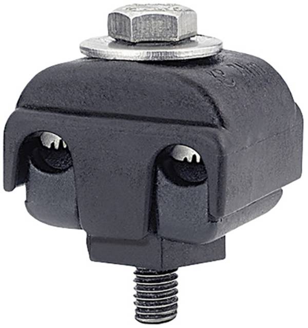 HellermannTyton 435-01558 Tap Connector 1516-ST-BK Elágazó kapocs hajlékony: -  merev: 1.5-16 mm²  1 db Fekete