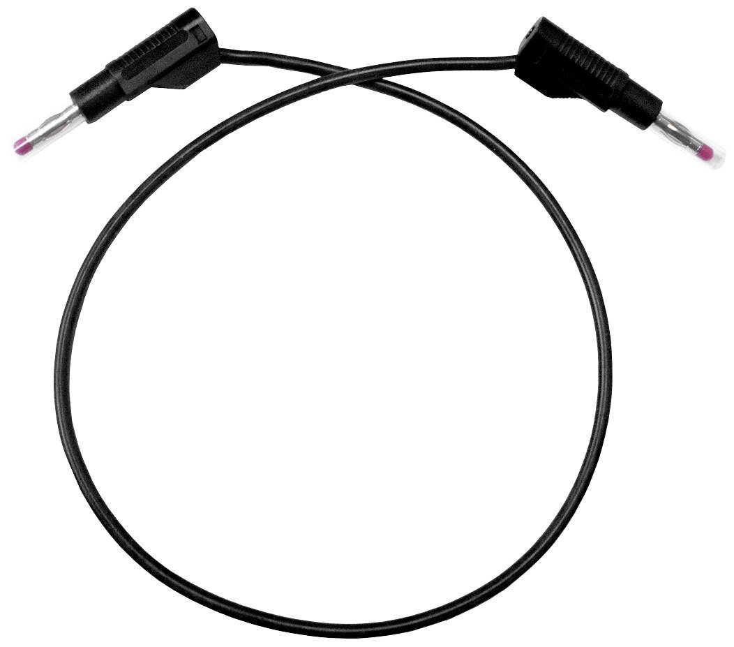 Mueller Electric BU-P4911B-79-0 Mérővezeték Banándugó Banándugó 2 m Fekete 1 db
