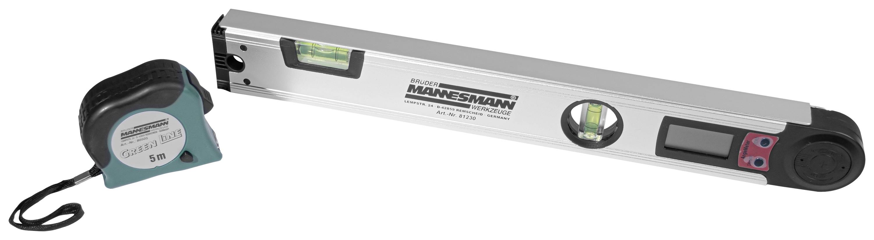 Brüder Mannesmann M81230 Digitális szögmérő 225 °
