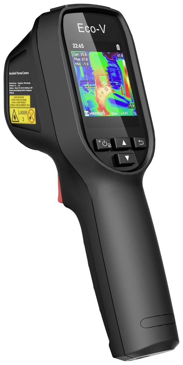 HIKMICRO  Hőkamera Kalibráció (ISO) -20 - +550 °C 96 x 96 Pixel 25 Hz