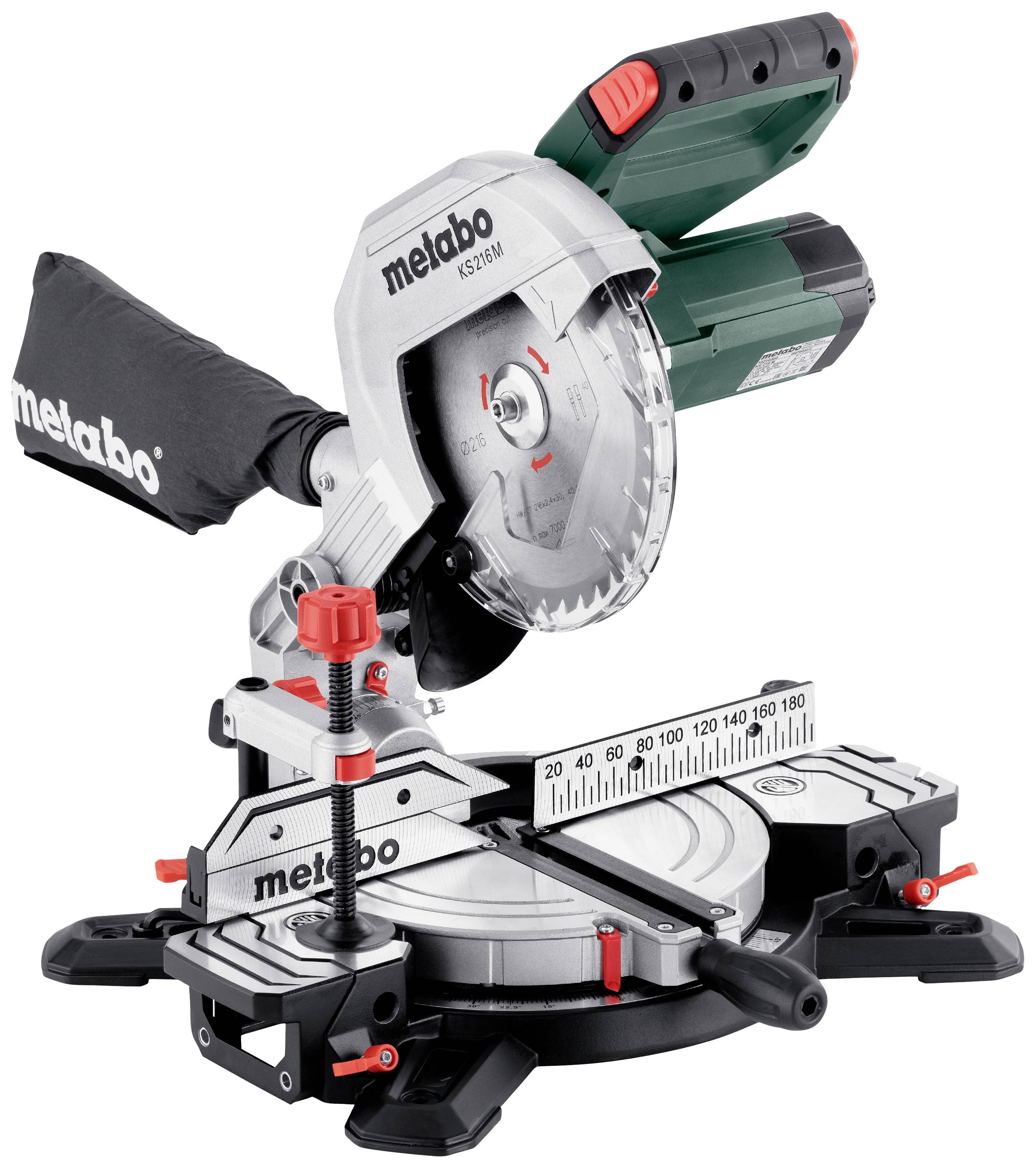 Fejező- és gérvágó fűrész 1100 W, Metabo 610216000