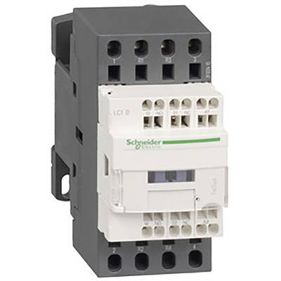 Egy Schneider Electric gyártmányú elektromos mágneskapcsoló több csatlakozási ponttal, amelyet elektromos motorok vezérlésére használnak.
