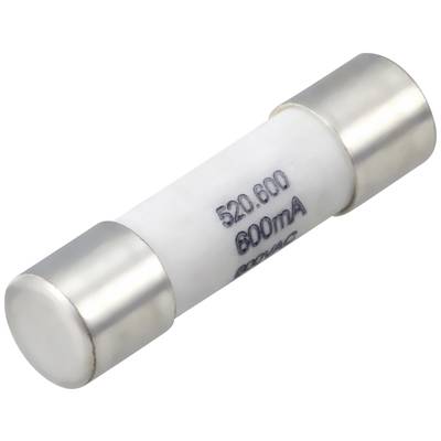 VOLTCRAFT VC 191 Fuse Multiméter biztosíték (Ø x H) 5 mm x 20 mm 600 mA 600 V/AC, 500 V/DC Gyors -F- Tartalom 1 db