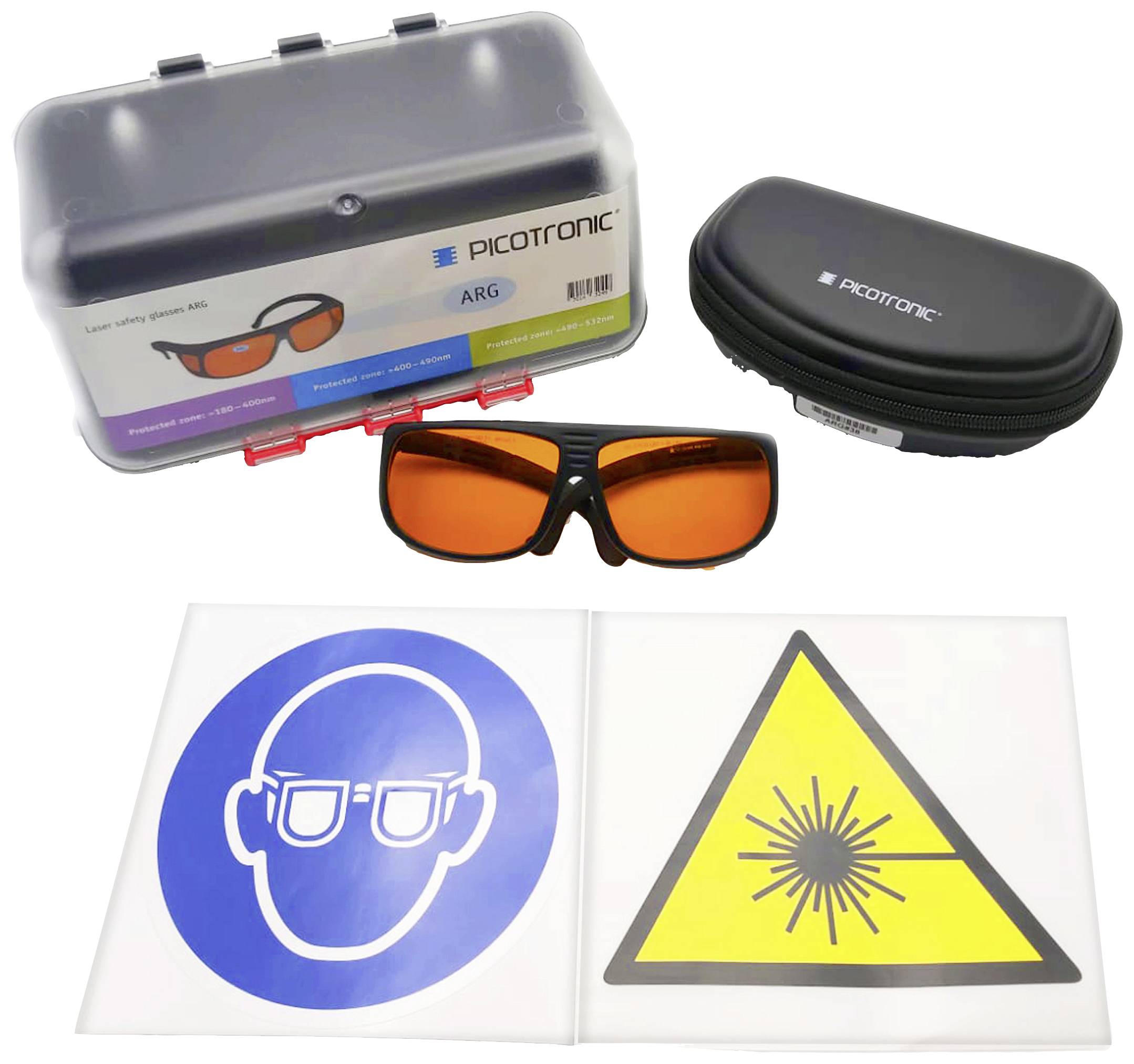 Picotronic PICO-LPG-405-532-BOX 70143348 Lézer védőszemüveg
