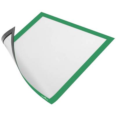 Durable 486905 DURAFRAME® Magnetic Infó keret, mágneses DIN A4 Zöld (Sz x Ma) 236 mm x 323 mm 5 db