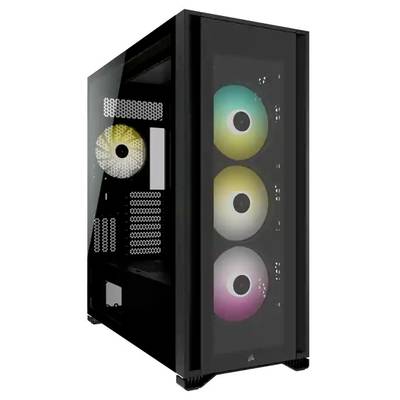 Corsair iCUE 7000X RGB Full Tower Számítógép ház Fekete