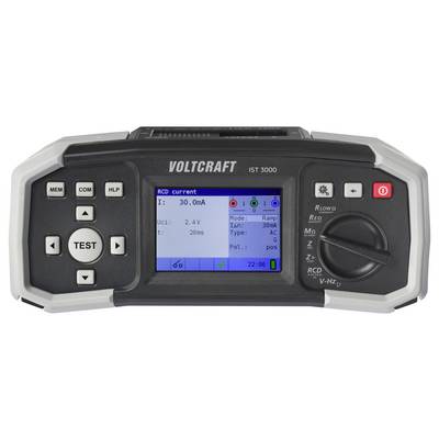 VOLTCRAFT IST 3000 Telepítés teszter VDE szabvány 0100, 0100-600, 0105-100-1