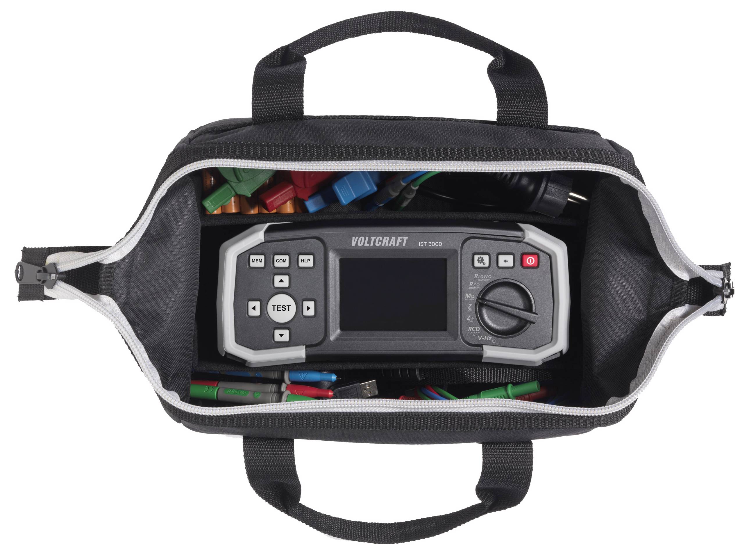 VOLTCRAFT IST 3000 Telepítés teszter VDE szabvány 0100, 0100-600, 0105-100-6
