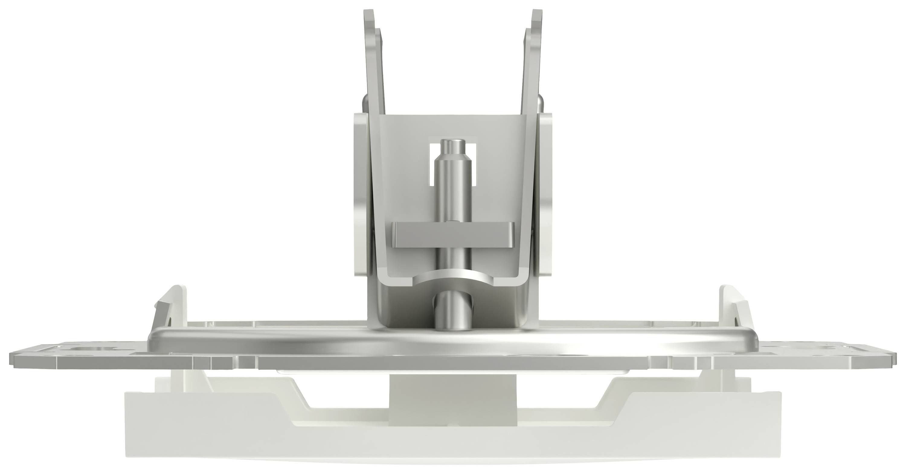Fémcsuklópánt közelről, középpontosan rögzítve, lehetővé teszi a mozgást és az alkalmazkodást a bútorok szerkezetéhez.