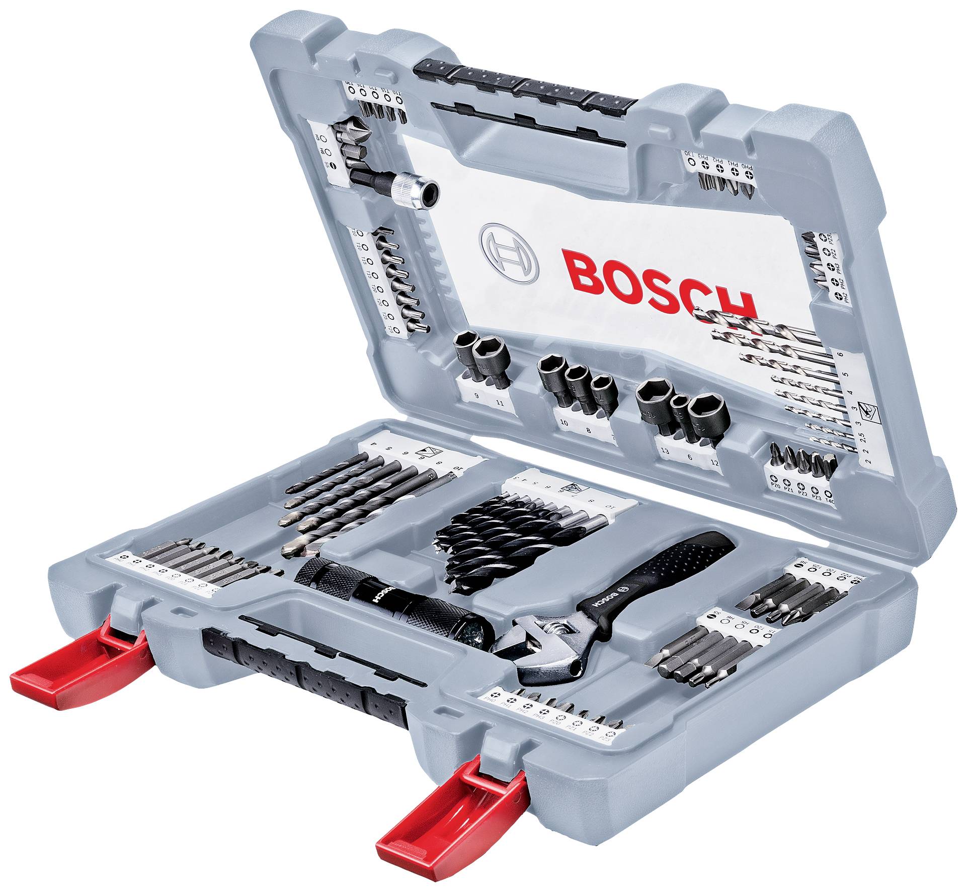 Bosch Accessories 2608P00235 91 részes Fúró és bit készlet