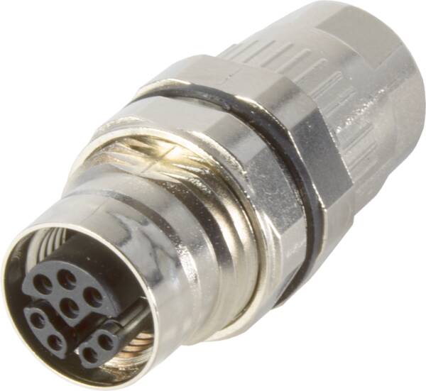 HARTING 21038612825 Kábelcsatlakozó Fali átvezető Össz pólusszám: 8 1 db