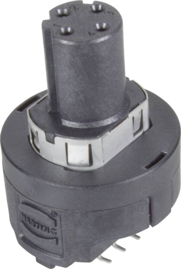 HARTING 21033812411 Áramköri lap adapter Össz pólusszám: 4 1 db