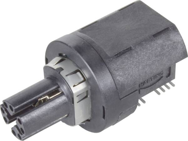 HARTING 21033814825 Áramköri lap adapter Nyáklap csatlakozó Össz pólusszám: 8 1 db