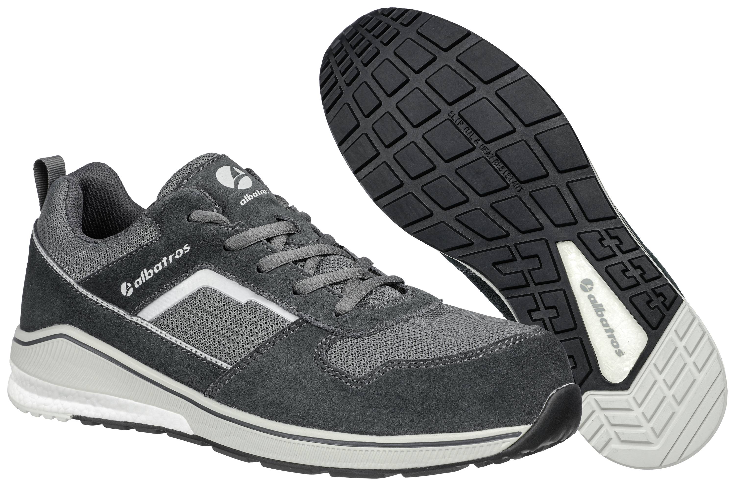 Albatros Court Grey Low 647630800000039 ESD Biztonsági félcipő S3 Cipőméret (EU): 39 Szürke 1 pár