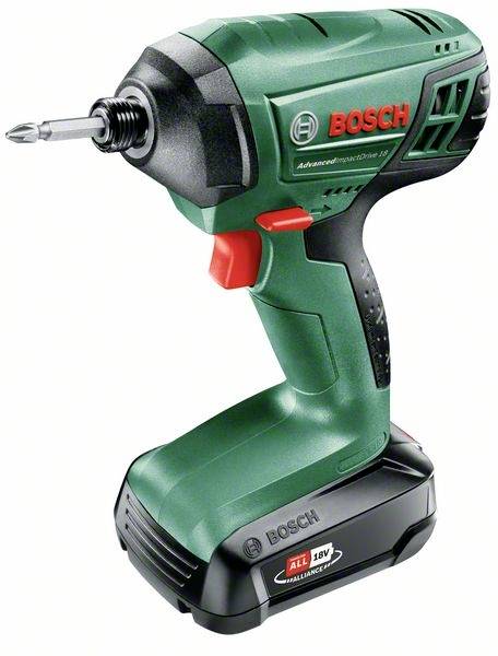 Bosch Home and Garden AdvancedImpactDrive 18 0603980302 Akkus ütvecsavarozó 18 V