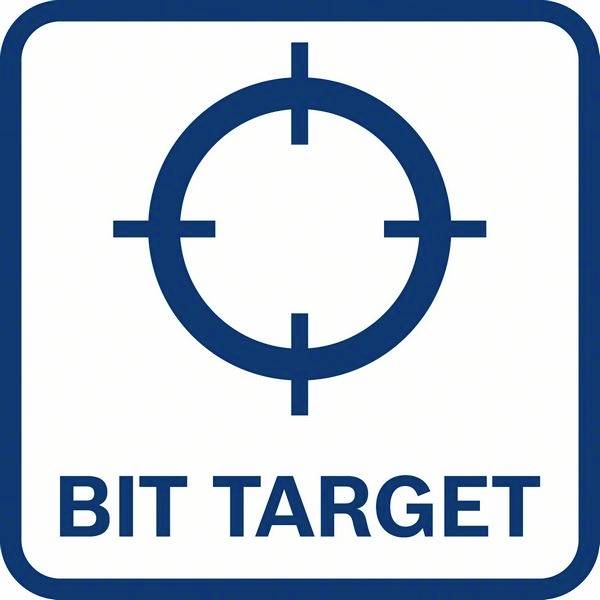 Logó egy célkereszt-szimbólummal a 'BIT TARGET' szöveg felett, kék színben fehér háttéren.