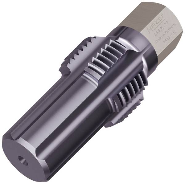 Hazet 4683-22 4683-22 Menet utánvágó Készrevágó Metrikus M22 1.5 mm TIAIN-TIP 1 db