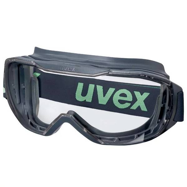 uvex megasonic planet 9320295 Védőszemüveg UV-védelemmel Szürke, Zöld EN 166:2001, EN 170:2002